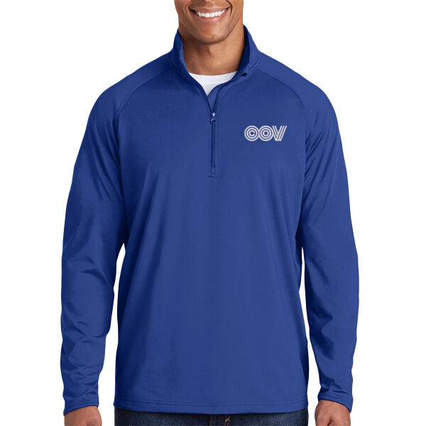 Embroidered COV - Sport Wick ® Stretch 1/4 Zip Pullover Thumbnail