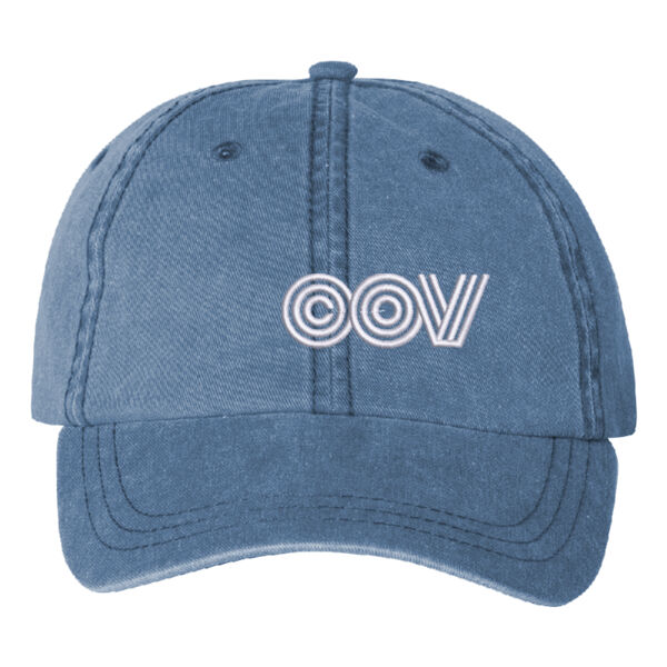Embroidered COV - Pigment-Dyed Cap Thumbnail