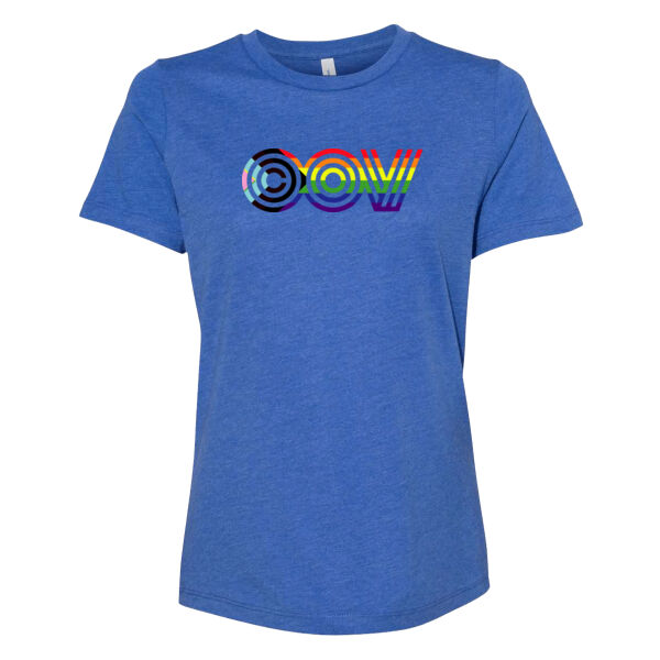 COV Pride - Y'ALL Means ALL - Women’s Relaxed Fit Heather CVC Tee Thumbnail